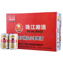 珠江精品小麦啤酒