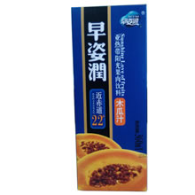 亚热带阳光果肉饮料木瓜汁