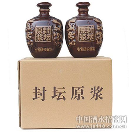 功成天下酒-箱装坛子酒