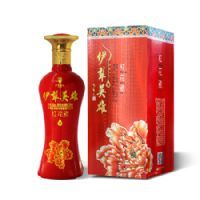 伊犁英雄红花瓷500ml