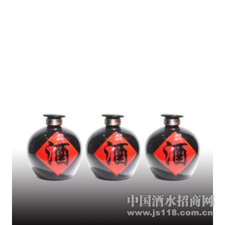 珍品500ml酒字坛
