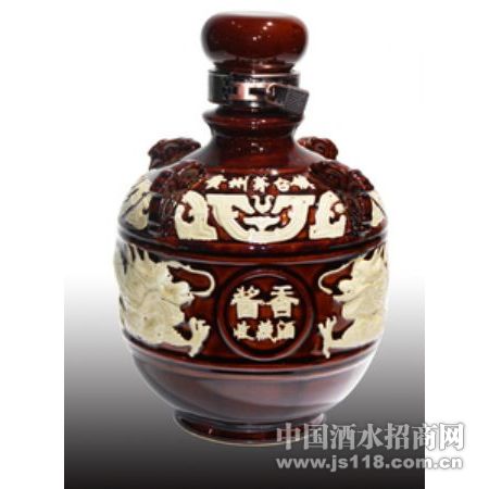 精品2500ml双龙坛