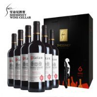 波尔多AOC原瓶整箱6支婚宴葡萄酒