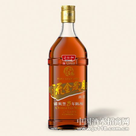 500ml流金岁月黄酒(八年陈)