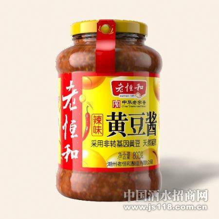 800g辣味黄豆酱