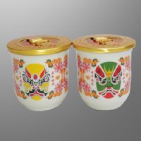 脸谱口杯