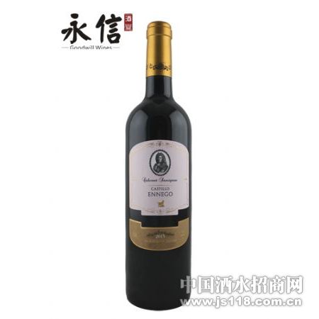 卡斯蒂罗安纳哥赤霞珠红葡萄酒