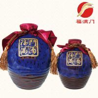 福满门窖藏原浆坛装酒