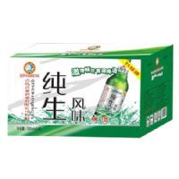 青岛青亚啤酒纯生升级版330mlx24瓶