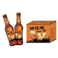 青亚好兄弟赞一个啤酒(棕)