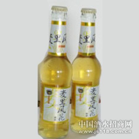 麦里风花精品啤酒