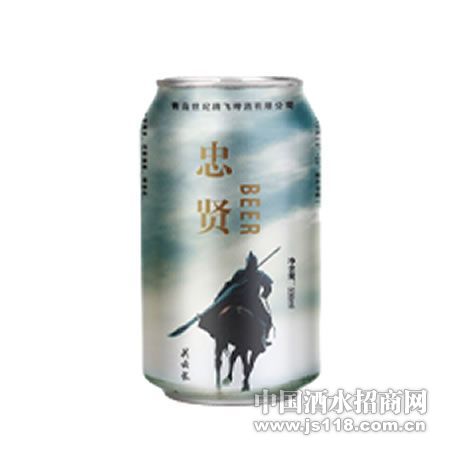忠贤啤酒-粗罐330ML