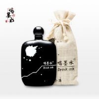 喝墨水酱香100ml小黑酒