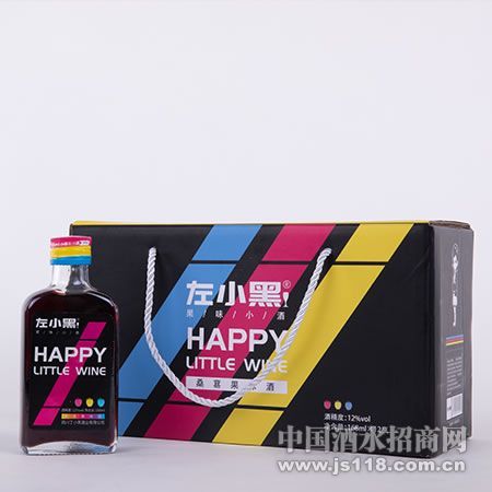 12度左小黑数据化果酒168ml (6)