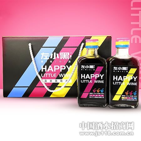 12度左小黑数据化果酒168ml (5)