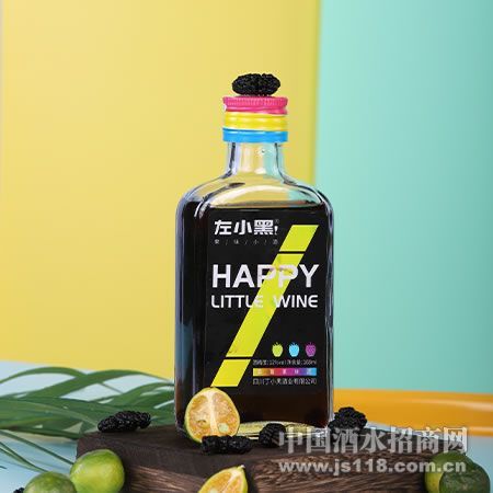 12度左小黑数据化果酒168ml (4)
