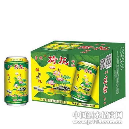 唐粮荷花啤酒500mlx12
