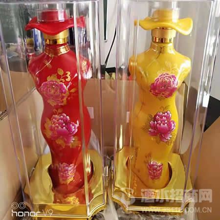 亚克力旗袍酒