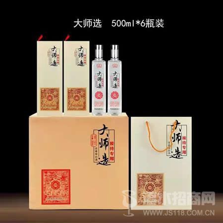 大师选500mlx6瓶装