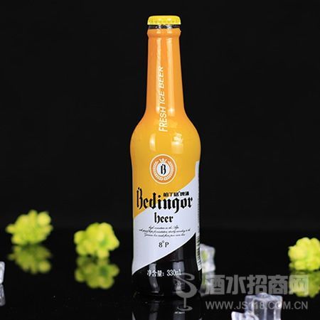 柏丁格啤酒330ml瓶原麦汁浓度8°P 酒精度≥2.5%vol