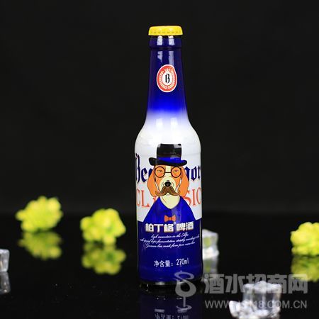 柏丁格啤酒270ml瓶原麦汁浓度8°P 酒精度≥2.5%vol
