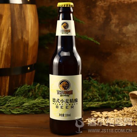 德式小麦精酿330ml原麦汁浓度10°P  酒精度≥3.7%vol