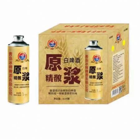 精酿原浆白啤酒