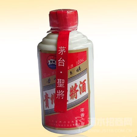 圣将浓香酱酒53%vol 100ml 简装