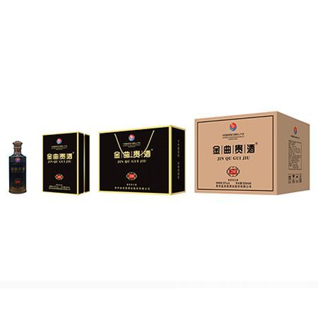黑色箱装金曲贵礼盒酒