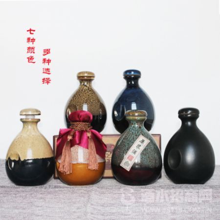 味工坊定制陶瓷手抓瓶