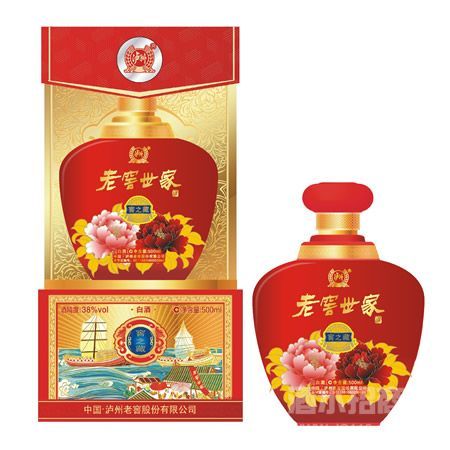 老窖世家 窖之藏 红色