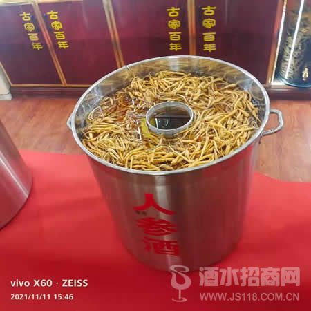 古家人参泡酒