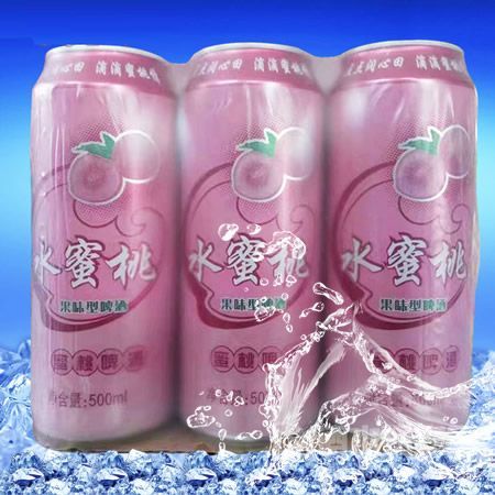 宝龙水蜜桃果味型啤酒