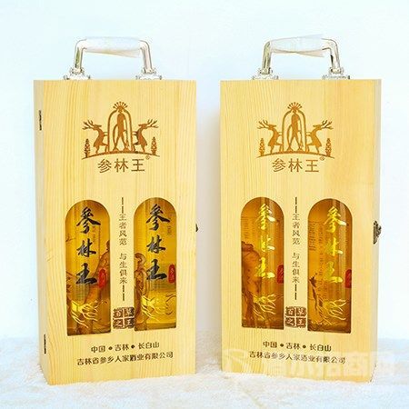 参林王两支木盒装42度