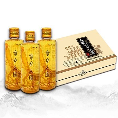 精盒参林王人参酒