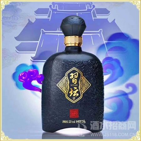 黑瓶坛子酒