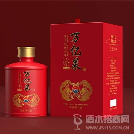 万亿莱红色酱香酒