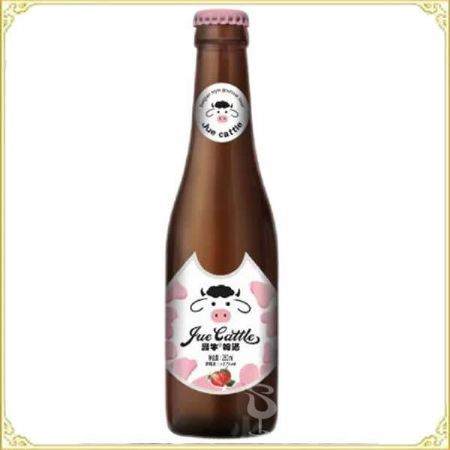 爵牛啤酒德式小麦白啤酒草莓味