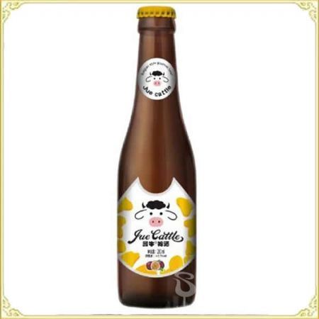 爵牛啤酒德式小麦白啤酒百香果味