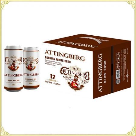 爱丁博格精酿白啤500ml×12罐