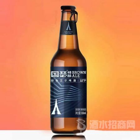 国瑟325ml棕色艾尔精酿啤酒