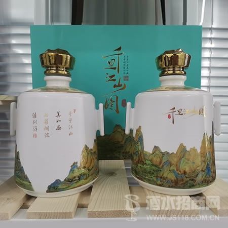  亳尊千里江山图