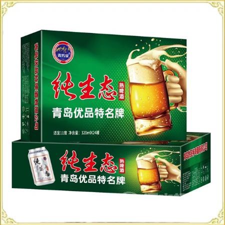 纯生态熟啤酒   320mlx24罐  11度