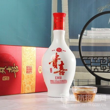 贵喜黄酒10年礼盒装