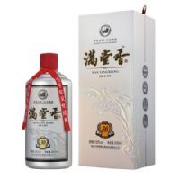 53度满堂香白金版酱香白酒 单瓶(仅中国地区售)