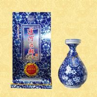 运河之都青花梅瓶