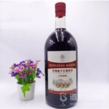 东风庄园3000ml15年树龄玫瑰蜜干红