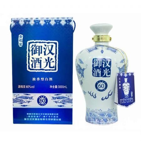 汉光御酒-青花瓷60°3000ml