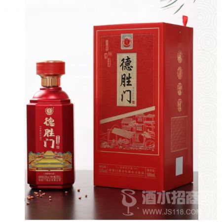 喜庆装德胜门