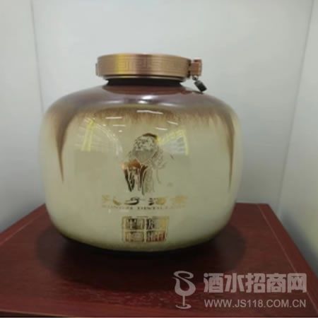 窑变冬瓜瓷酒